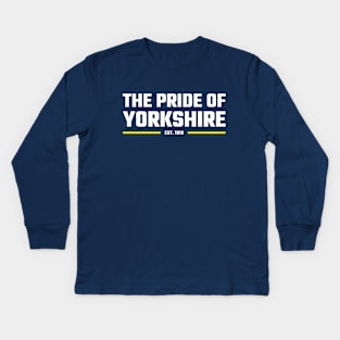 The Pride of Yorkshire Kids Long Sleeve T-Shirt